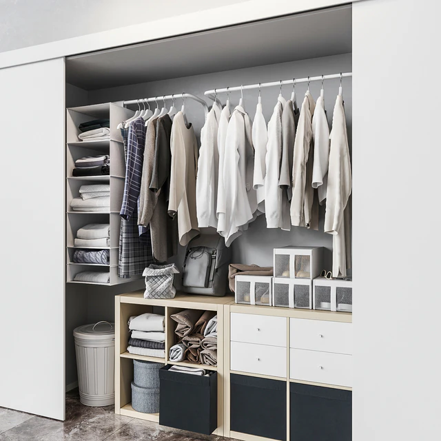 Гардероб Ikea икеа Встроенный гардероб Clothes одежда — Скачать
