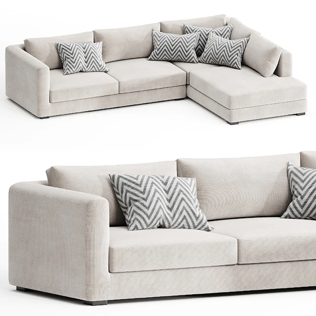 BLAKE LARGE OPEN END CORNER SOFA — Descargar