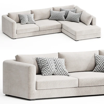 BLAKE LARGE OPEN END CORNER SOFA — Ver 1