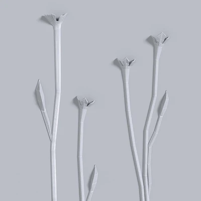 Plaster panel Flowers — View 2