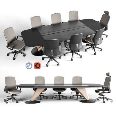 Delta Meeting Table and Chair — Вид 1