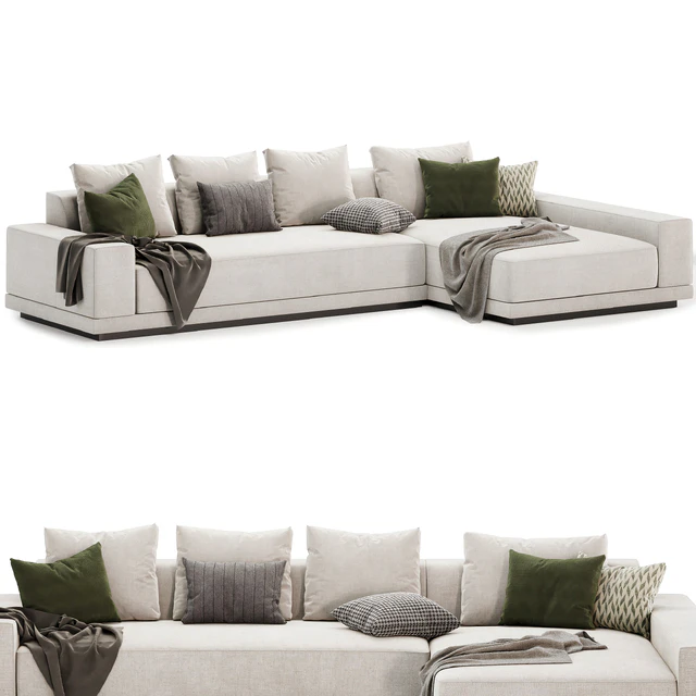 Cortona Sofa Chaise Sectional — Descargar