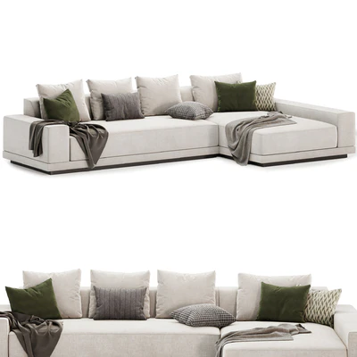 Cortona Sofa Chaise Sectional — Ver 2