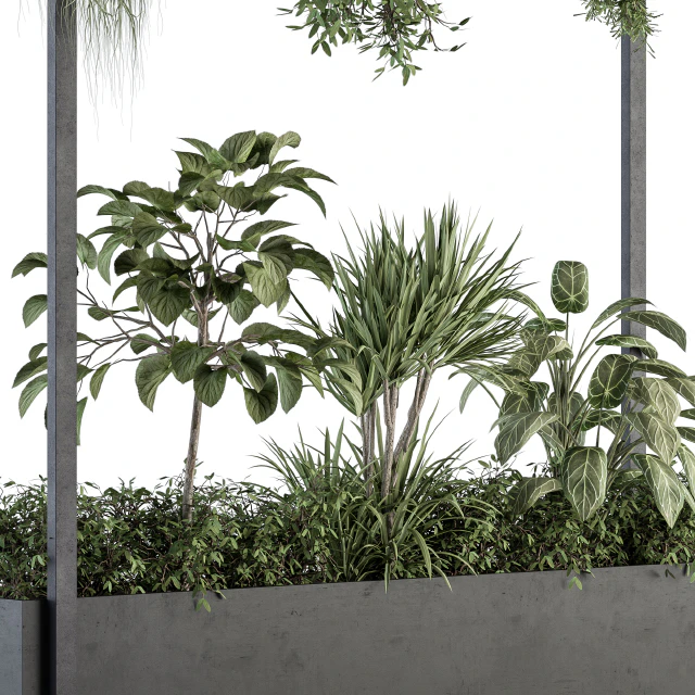 indoor Plant Set 258 - Plant Box Stand — Descargar