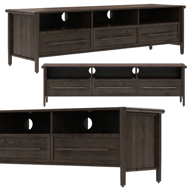 Dantone Home Contempo Медиа-консоль с 3-я ящиками — Скачать