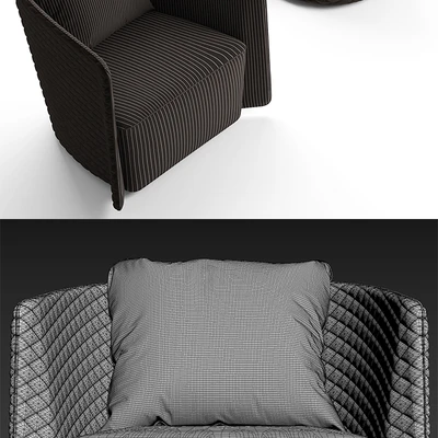 Armchair Bentley BUTTERFLY ARMCHAIR — Ver 2