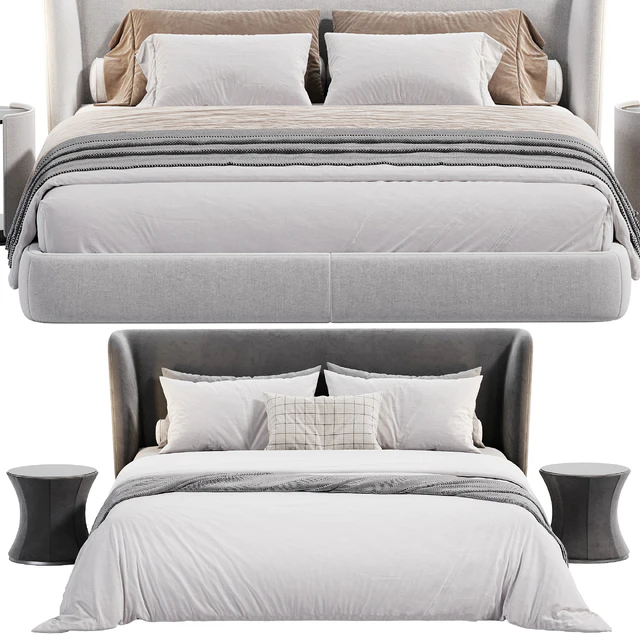 Minotti Creed Bed — Скачать