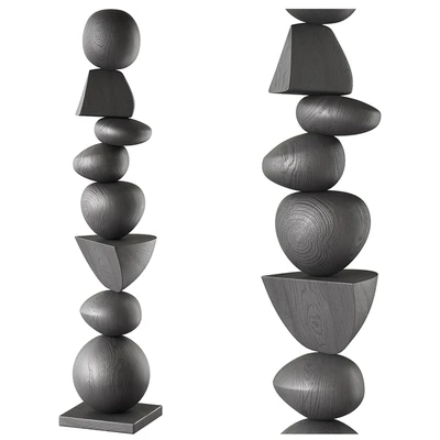 A Sculpture of Dark Elegance — View 1