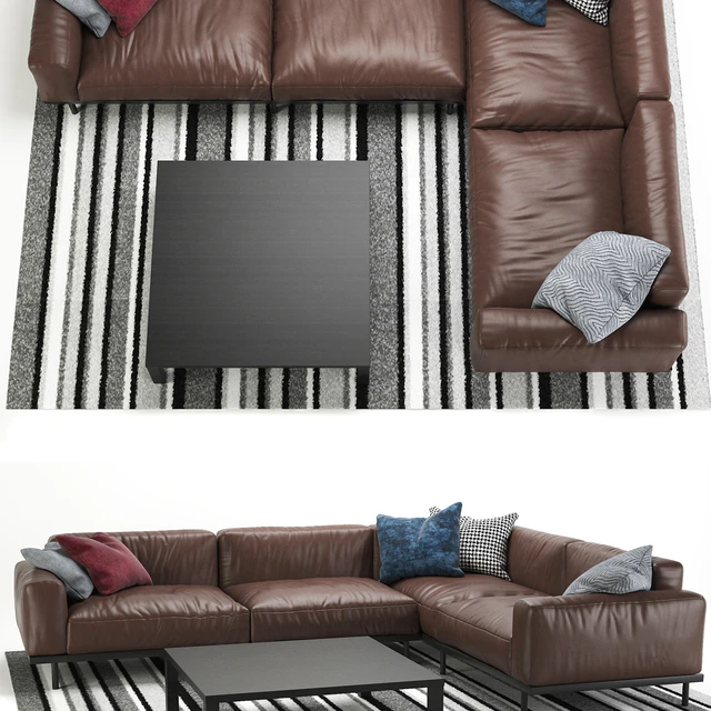 Naviglio sofa arflex leather — Descargar
