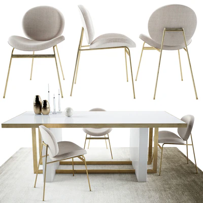 Jane Dinning Chair and Whitney Dining Table by West elm Collection — View 1