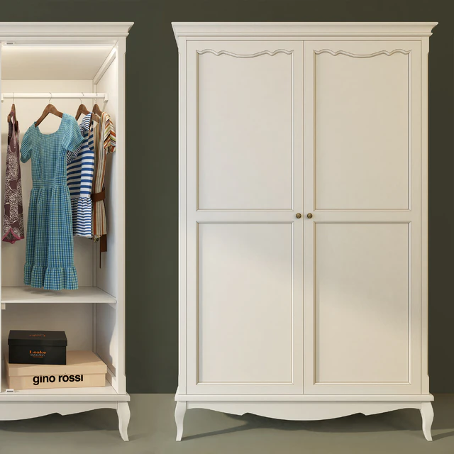 Wardrobe Leontina beige. Whatnot — Descargar
