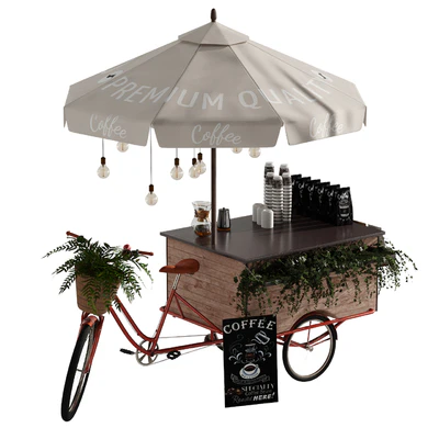 Coffee Bike mobile coffee 2 — Ver 3