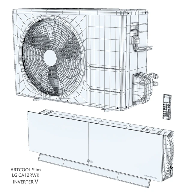 Air conditioning ARTCOOL Slim LG CA12RWK — Descargar