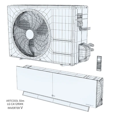 Air conditioning ARTCOOL Slim LG CA12RWK — Ver 2