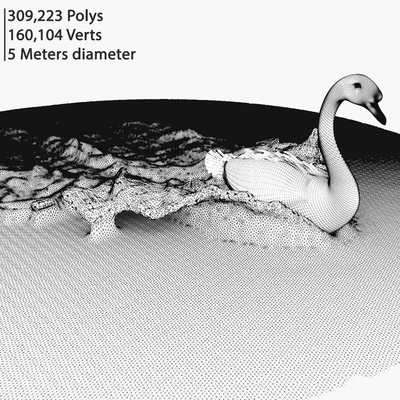 Goose on water — Ver 2
