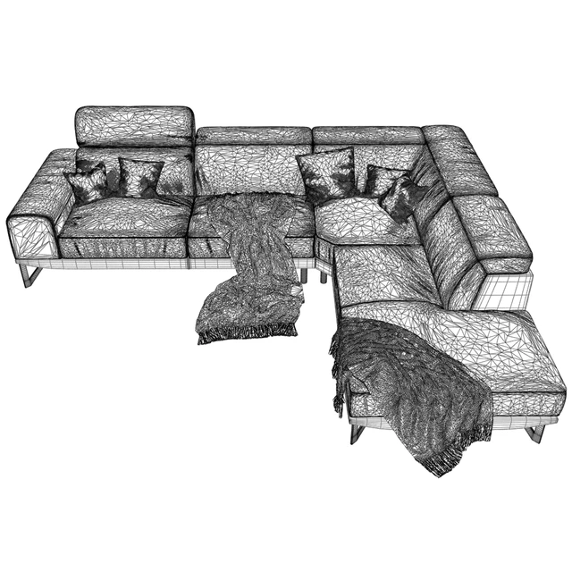 Sofa 166 - Natuzzi Italo 2983 — Descargar