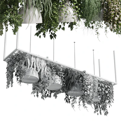 pot light pendant - plant light hanging 08 — Вид 2