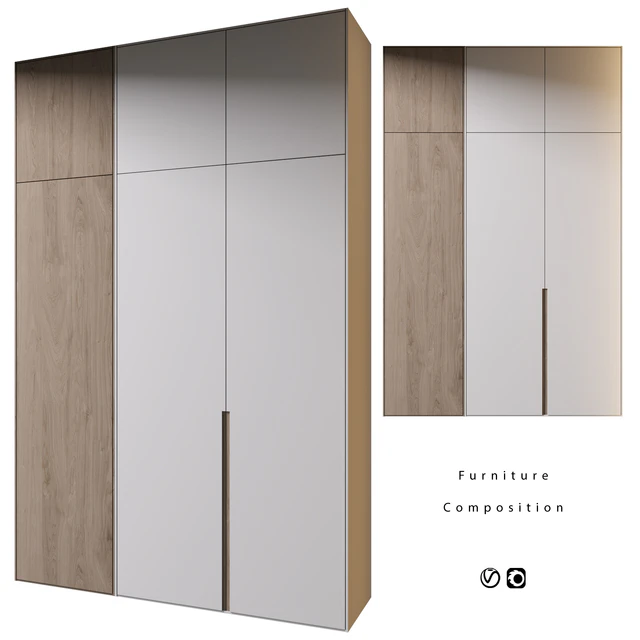 Furniture Composition | 458 | Шкаф — Скачать