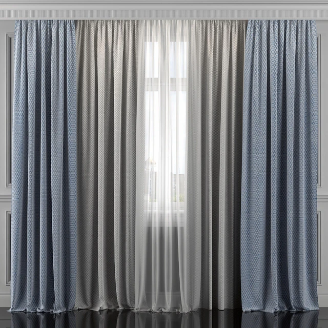 Curtains with window 301 — Descargar