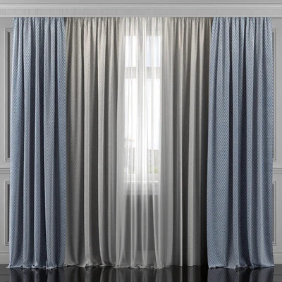 Curtains with window 301 — Ver 1