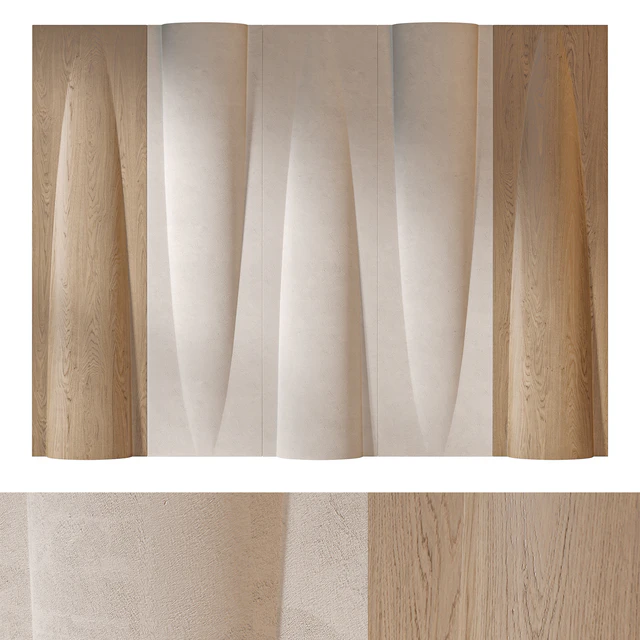 Headboard 3d Wall Panel 25 — Скачать