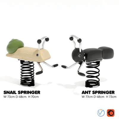 KOMPAN. Snail and Forest Ant — Ver 1