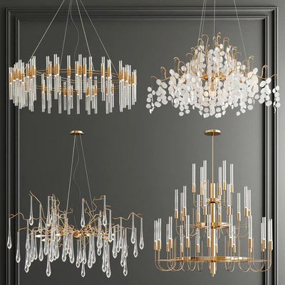 Four Exclusive Chandelier Collection 36 — Ver 1