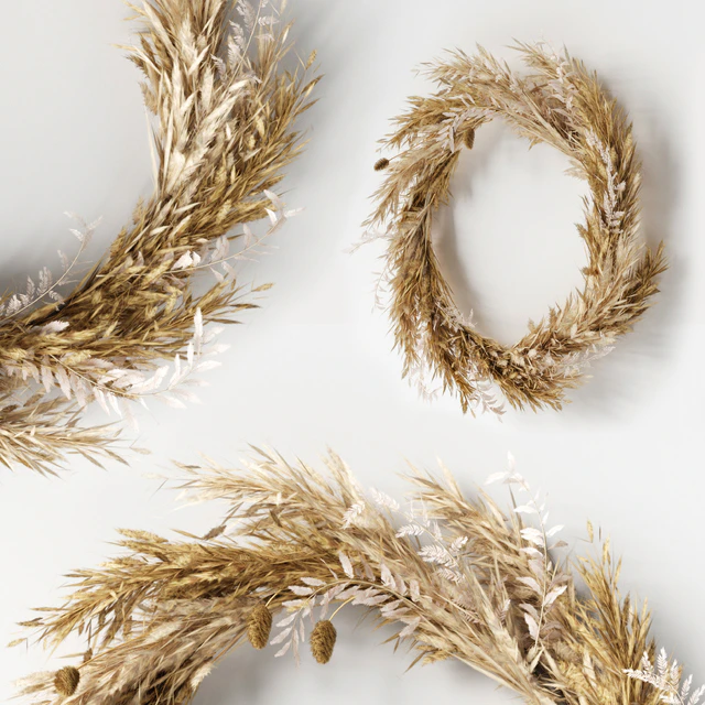 Wall hanging Pampas Ring-01 — Скачать