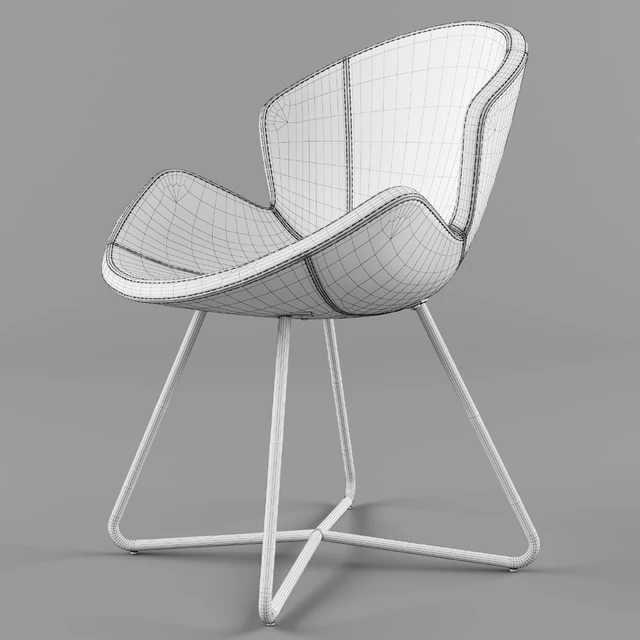 Arketipo VICTORIA Leather chair — Descargar