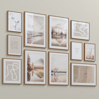 Interior Picture Frames Set-74 — Вид 2