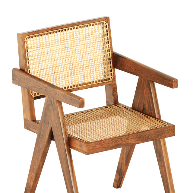 Pierre Jeanneret King chair by Tributeditions — Скачать