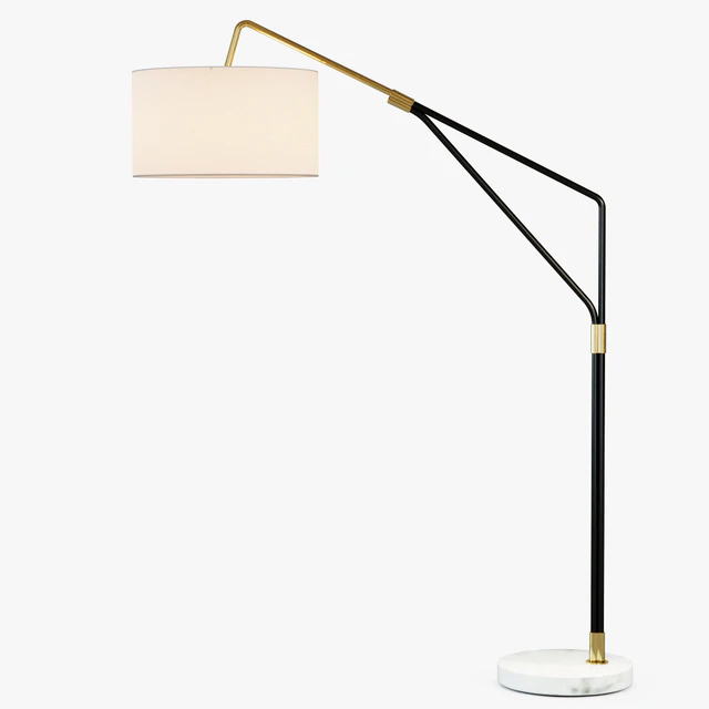 Mid-Century Overarching Floor Lamp — Descargar