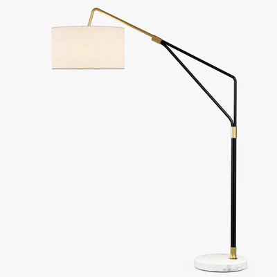 Mid-Century Overarching Floor Lamp — Ver 1