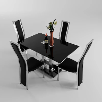 Diining Table Avrora & C-100 chair — Ver 1