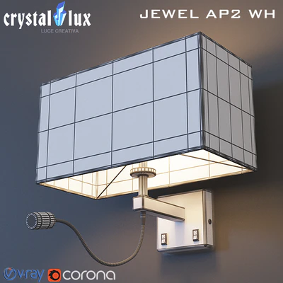 Crystal Lux JEWEL AP2 WH — Ver 2