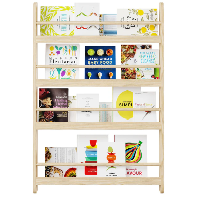 Wall mounted cookbook shelf by Minime — Descargar