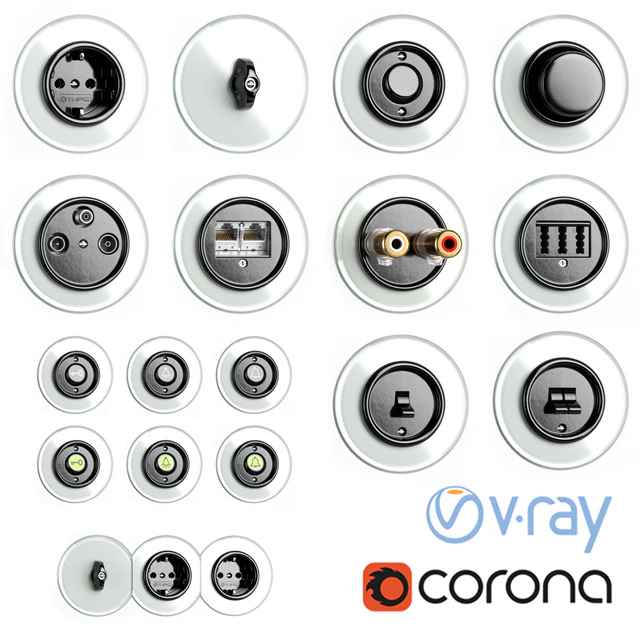 Switches and sockets THPG Bakelite Glass Covering — Descargar