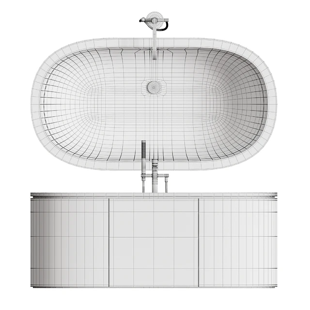 Ceramica Cielo CIBELE Bathtub — Скачать