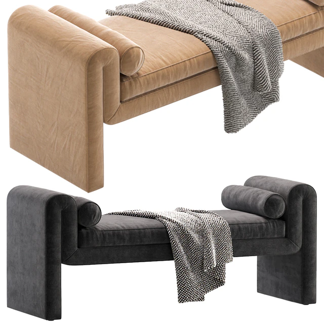 Mitchell Accent Bench By Burke Decor/Скамейка Митчелл Акцент — Скачать