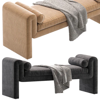 Mitchell Accent Bench By Burke Decor/Скамейка Митчелл Акцент — Вид 2