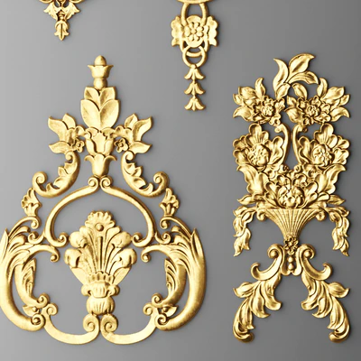 Stucco decor. Set. — Ver 2