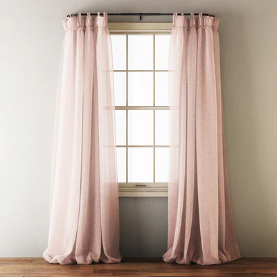 Linen Balloon Drapery Curtains — Ver 1