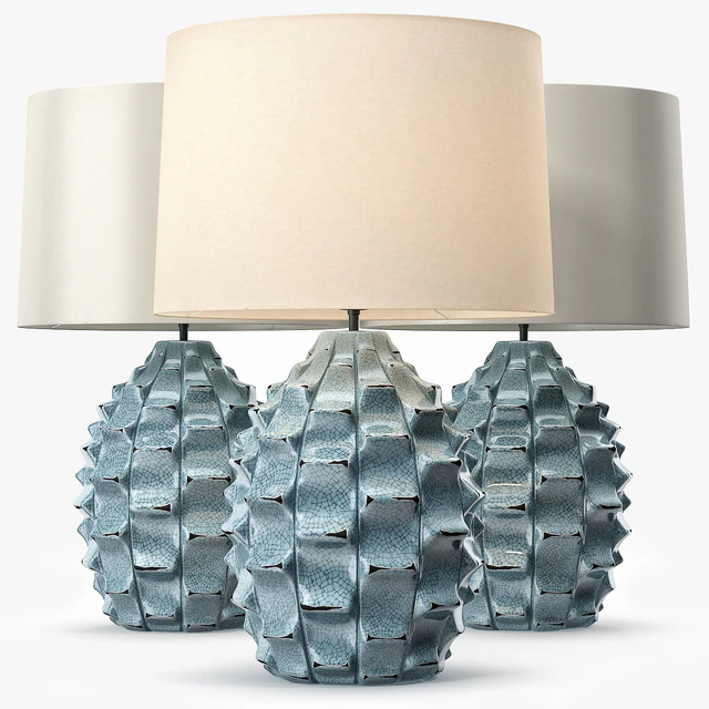 LuxDeco Bayern Table Lamp - Turquoise Base — Descargar