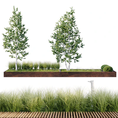 Green benches — Ver 2
