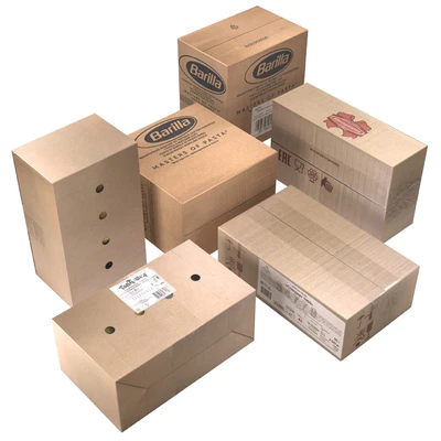 Cardboard boxes (low poly) — Ver 1