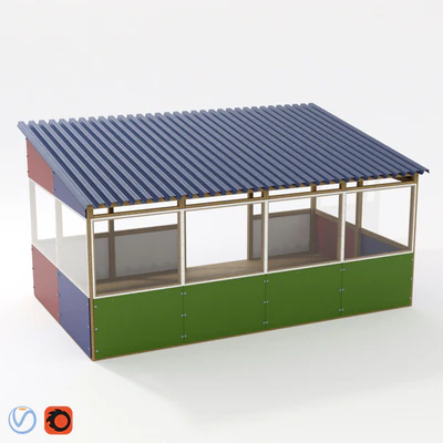 Our Yard. Shade canopy — Ver 2