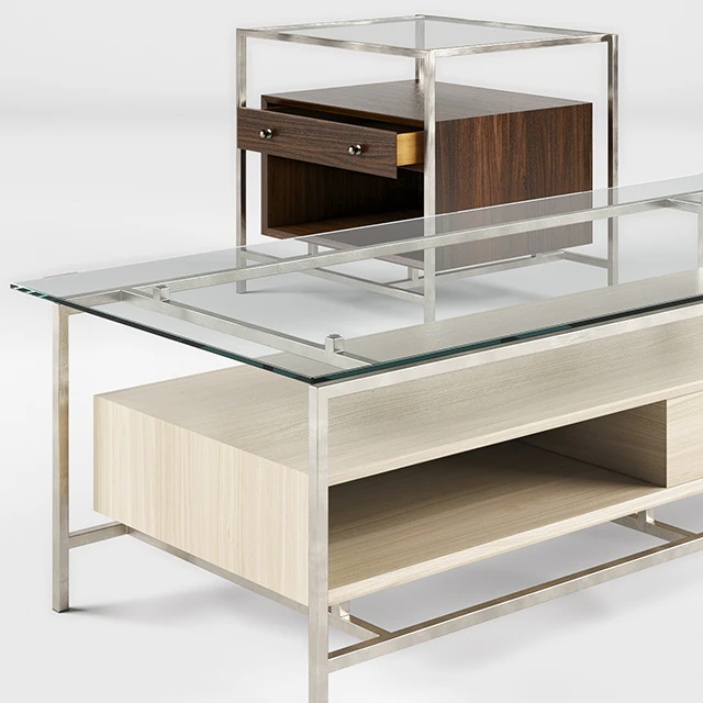 Brody Lamp Table, Clifford Cocktail Table — Скачать