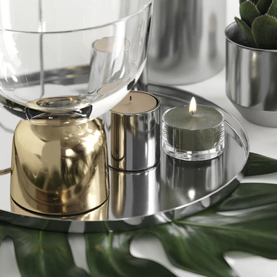 H&M HOME Chrome Decorative Set — Ver 3
