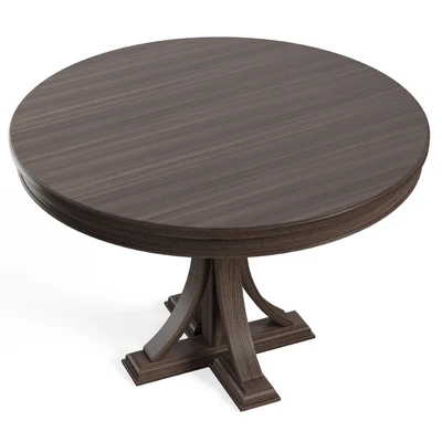 Helena Pedestal Dining Table — Ver 2