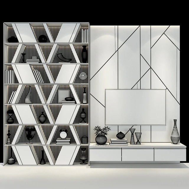 TV wall set 265 — Скачать